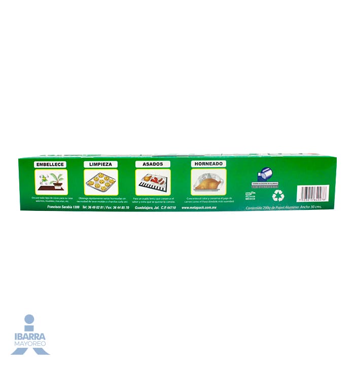 Papel Aluminio Alu Tap 100