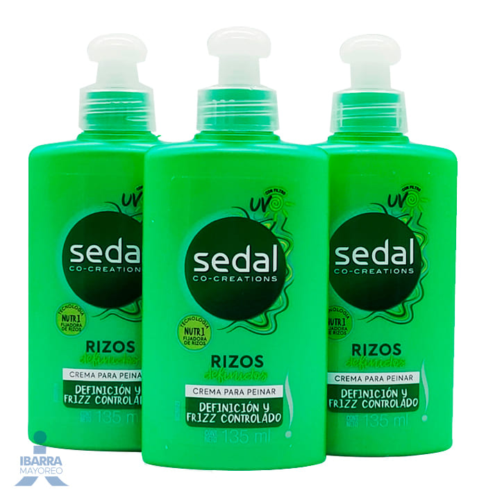 Crema para peinar Sedal Rizos Definidos 135 ml