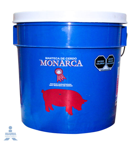 Manteca de Cerdo Monarca 12 kg