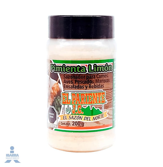 Sazonador para Carne El Pariente Pimienta Limón 200 g