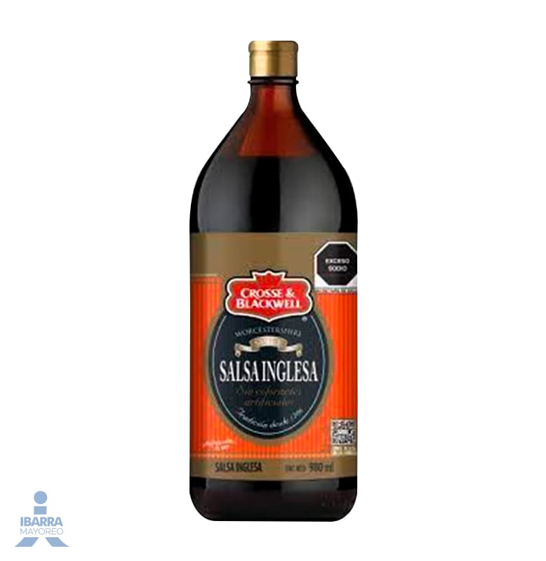 Salsa Inglesa Crosse & Blackwell botella 980 ml