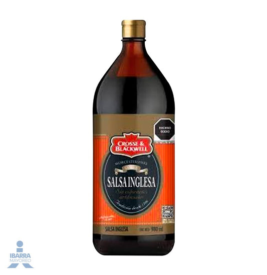 Salsa Inglesa Crosse & Blackwell botella 980 ml
