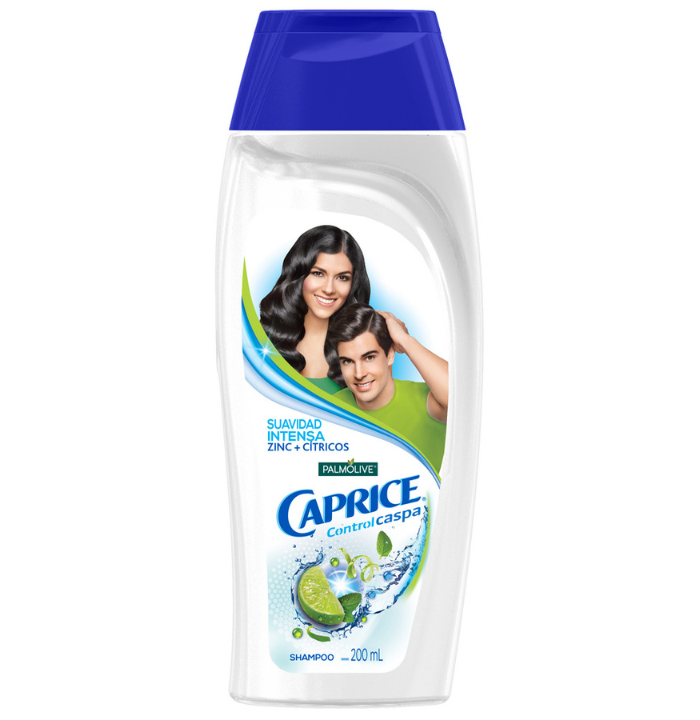 Shampoo Caprice Control Caspa Limpieza Refrescante 200 ml