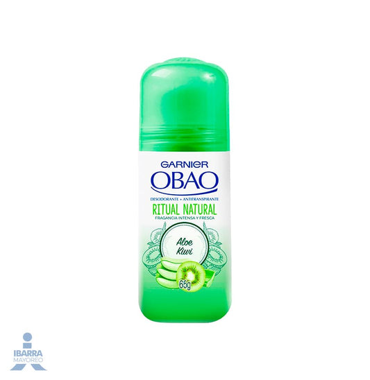 Desodorante Obao Mujer Aloe Kiwi roll on 65 g