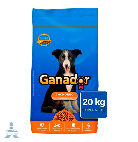Alimento Ganador Cachorro 20 kg