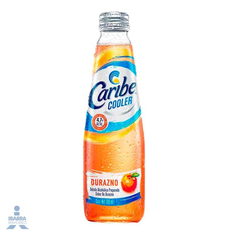 Bebida Caribe Cooler Durazno 300 ml