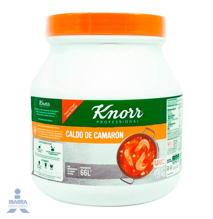 Knorr Caldo de Camarón 1.6 kg