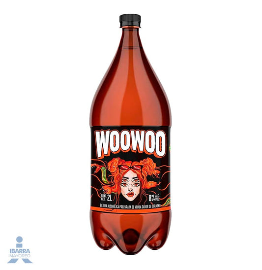 Bebida Medusa Woowoo con Vodka Sabor Durazno 2 L