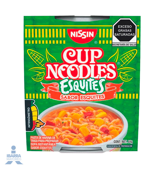 Sopa Nissin Esquites 64 g