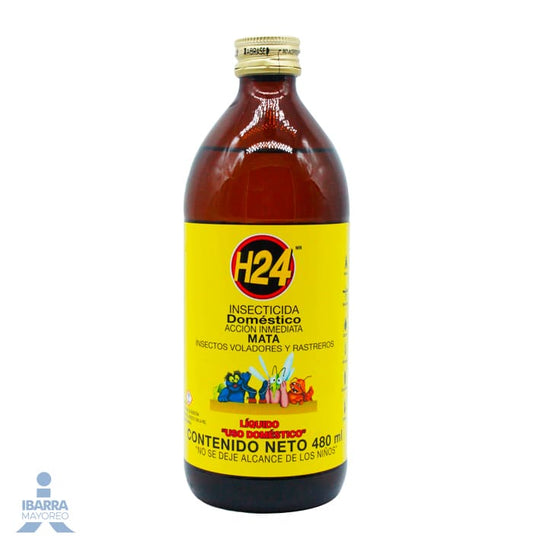 Insecticida H24 Doméstico Líquido 480 ml