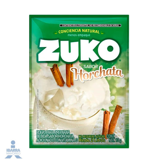 Bebida en Polvo Zuko Sabor Horchata 13 g