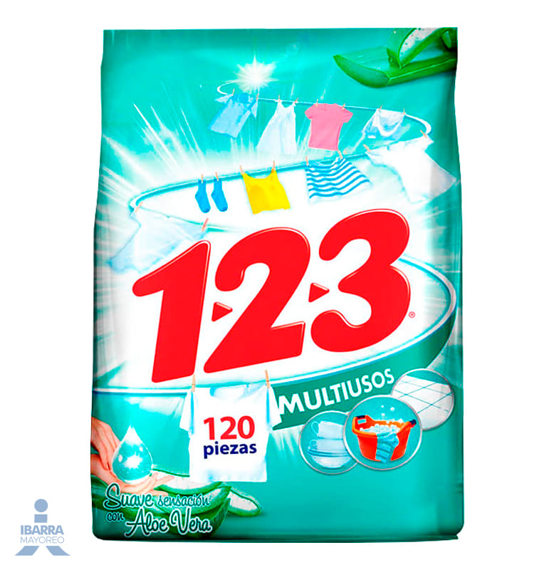 Detergente 123 Aloe Vera 800 g