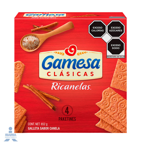 Galletas Gamesa Ricanelas 652 g