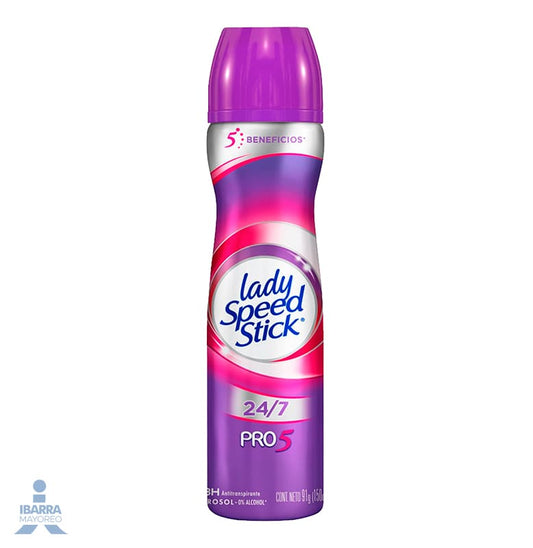 Desodorante Lady Speed Stick Pro 5 Aerosol 100 g
