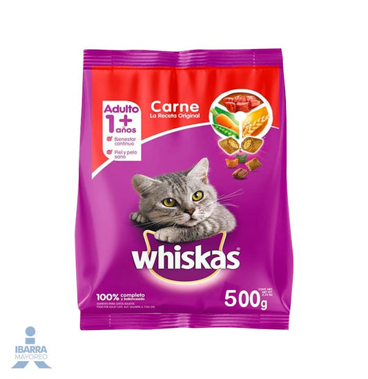 Alimento Whiskas Carne Receta Original 500 g