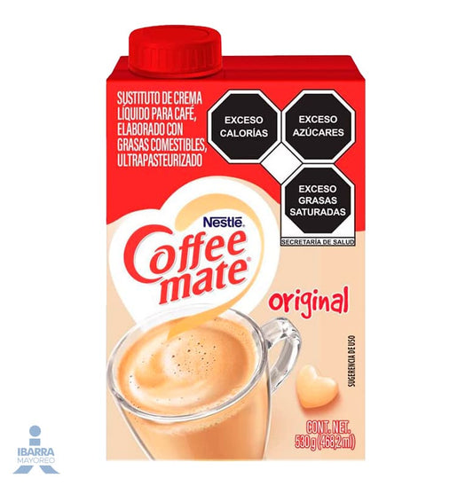 Sustituto de Crema Coffee Mate Original Líquido 530 g