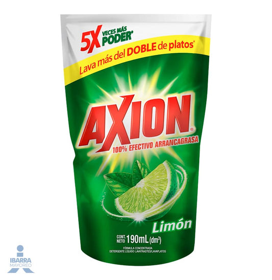 Detergente Axion Limón Líquido Doy Pack 190 ml