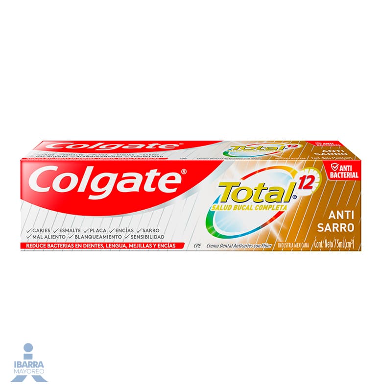 Crema Dental Colgate Total Antisarro 75 ml