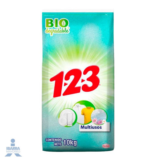 Detergente 123 Multiusos 10 kg
