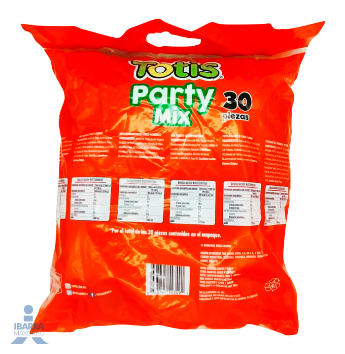 Totis Party Mix 30 piezas