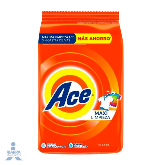 Detergente Ace 5.5 kg