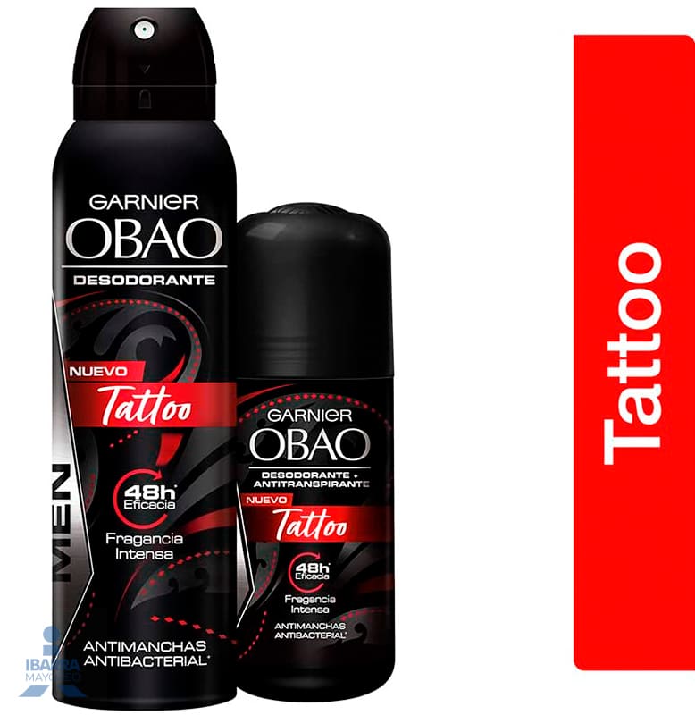 Desodorante Obao Hombre Tattoo aerosol 150 ml