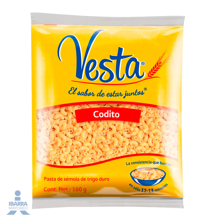 Pasta Vesta Codito 160 g