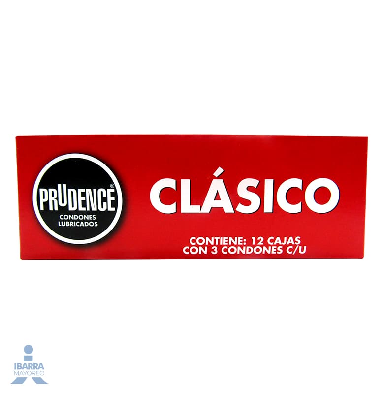 Preservativo Prudence Clásico 3 pzas.