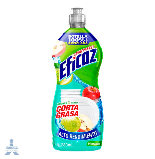 Detergente Eficaz Manzana 280 ml