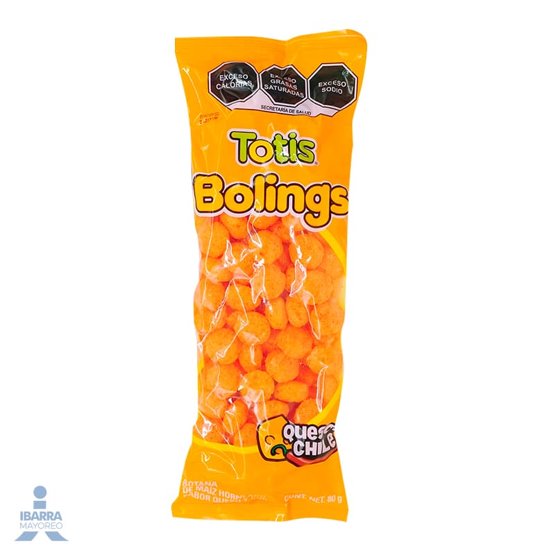 Totis Bolings Queso Chile 80 g
