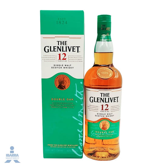 Whisky The Glenlivet 12 Años 750 ml