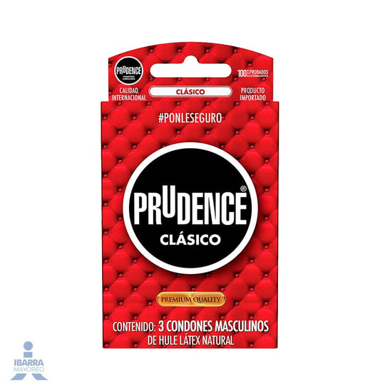 Preservativo Prudence Clásico 3 pzas.