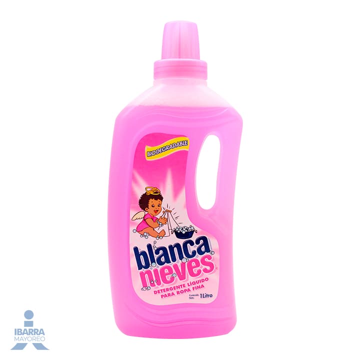 Detergente Blanca Nieves Ropa Fina 1 L