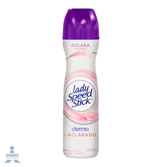Desodorante Lady Speed Stick Derma Perla Aerosol 150 ml