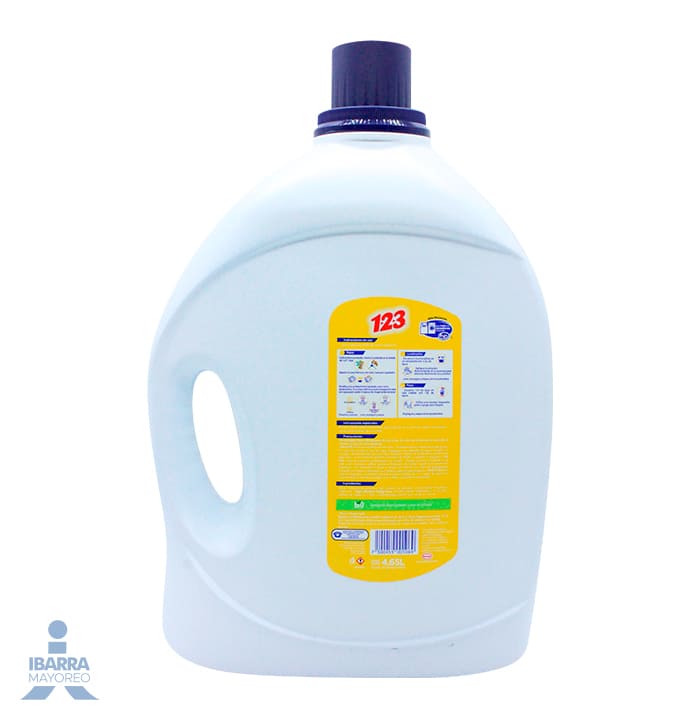 Detergente 123 Biodegradable Líquido 4.65 L