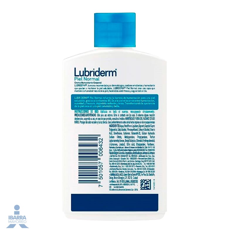 Crema Lubriderm Piel Normal 400 ml