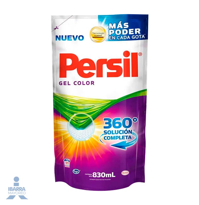 Detergente Líquido Persil Color 830 ml