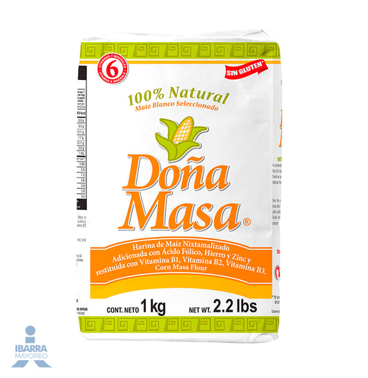Harina de Maíz Doña Masa 1 kg