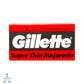 Hoja Gillette Super Delgada Mejorada 5 pzas.
