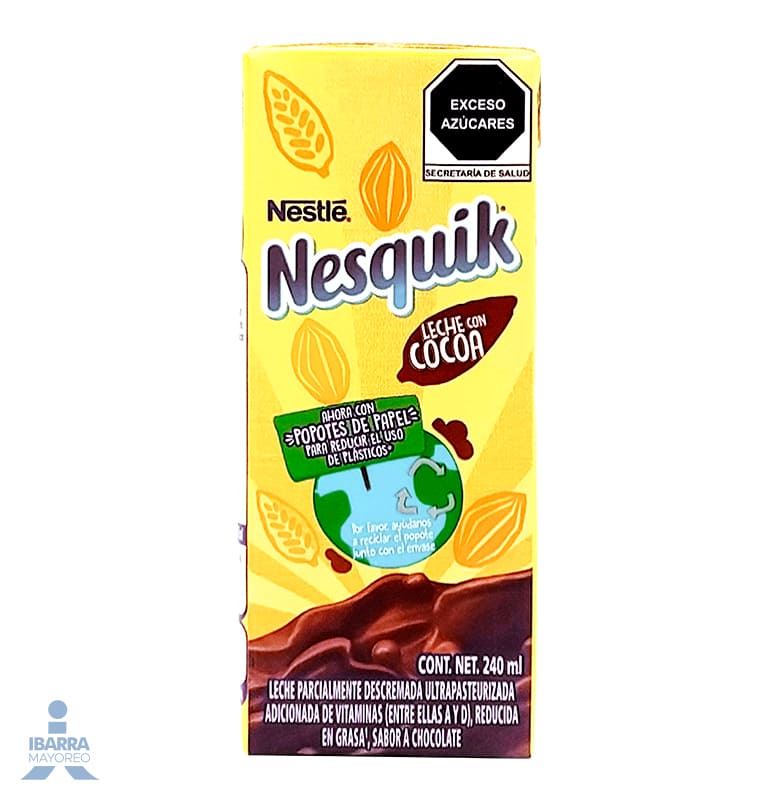Bebida Nesquik Chocolate Tetra Brick 240 ml