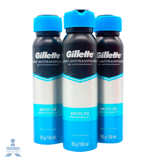 Desodorante Gillette Arctic Ice Aerosol 150 ml