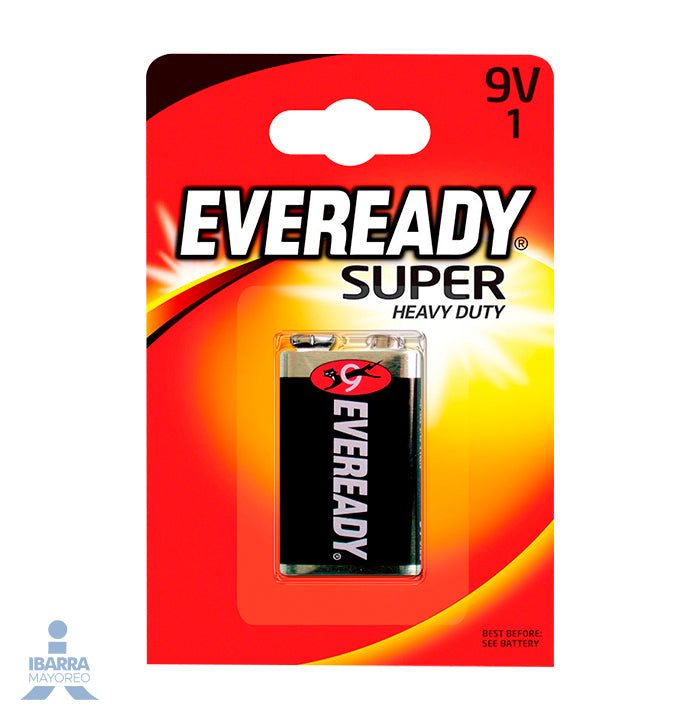 Batería Eveready 9 V 1 pza.
