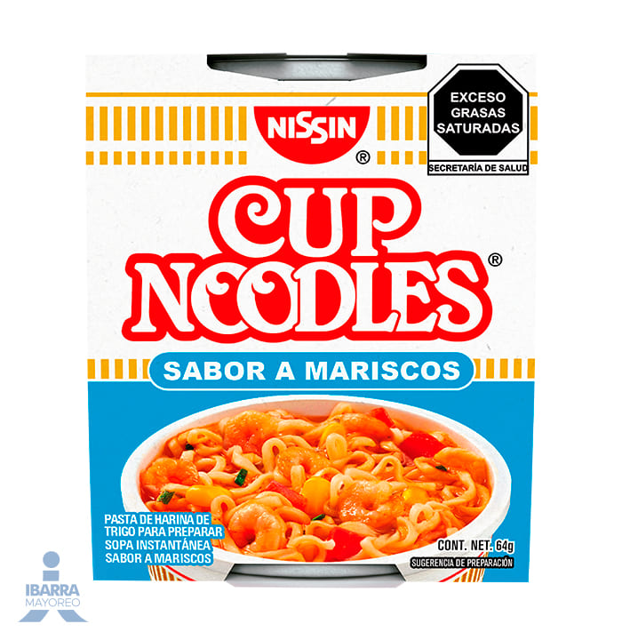 Sopa Nissin Mariscos 64 g