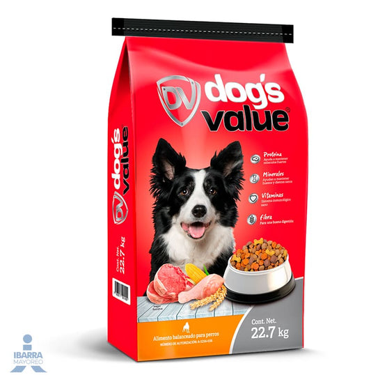 Alimento Dogs Value 22.7 kg