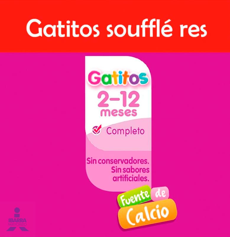 Alimento Whiskas Soufflé Res Gatitos 85 g