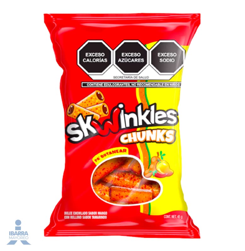 Dulce Skwinkles Chunks 6/45 g