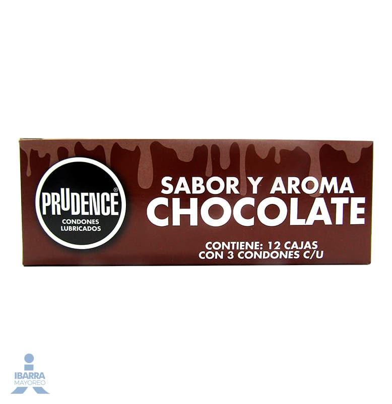 Preservativo Prudence Chocolate 3 pzas.