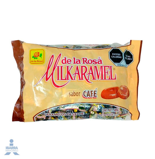 Dulce de la Rosa Milkaramel Café 100 pzas.