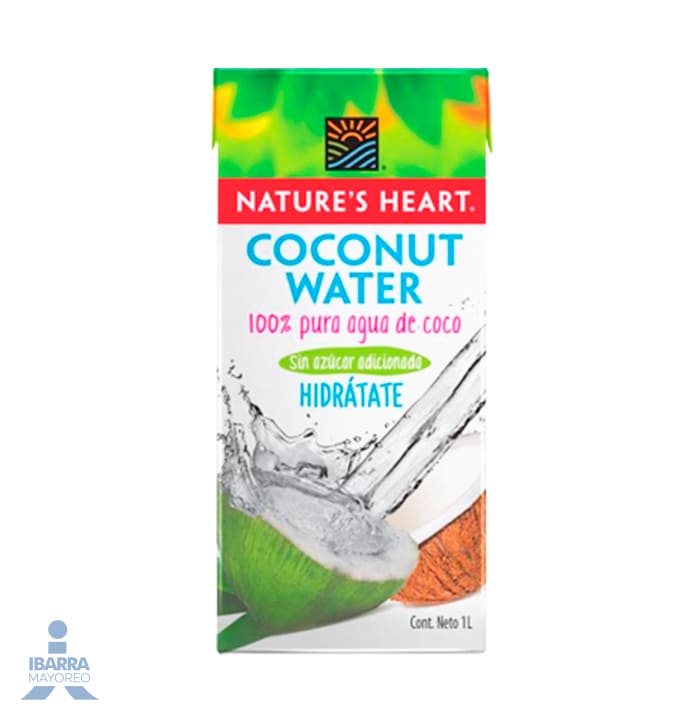 Agua de Coco Natures Heart 1 L