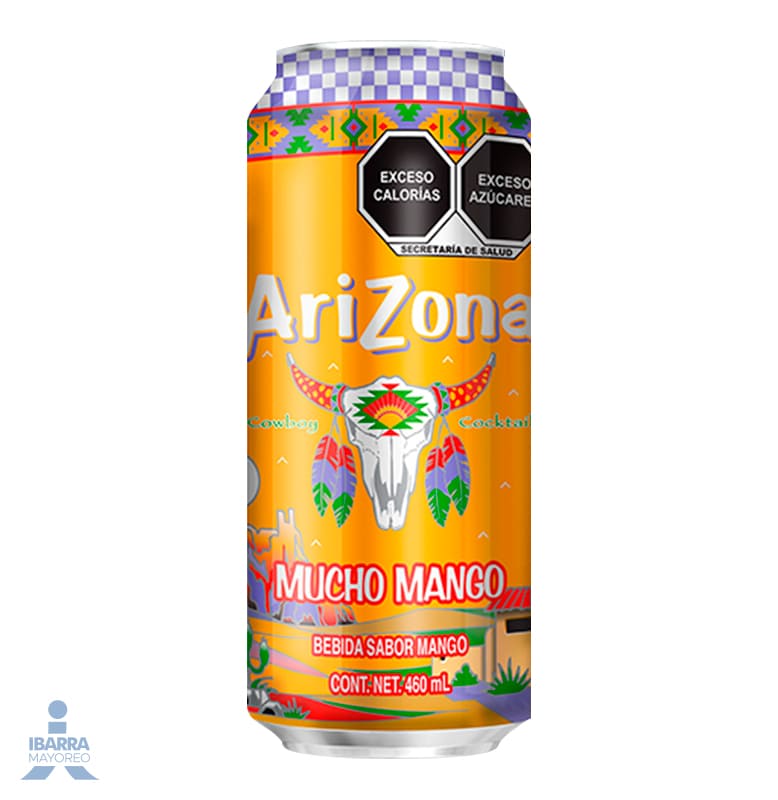 Bebida Arizona Mucho Mango 460 ml